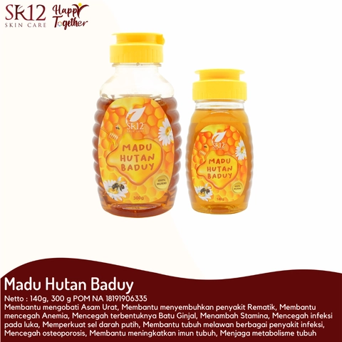 SR12 Madu Hutan Baduy Mengatasi Asam Urat Rematik Anemia Osteoporosis Batu Ginjal Meningkatkan Imun