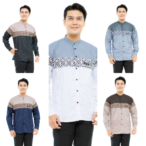 Kois Batik - Baju koko pria lengan panjang bagus banget motif yudistira