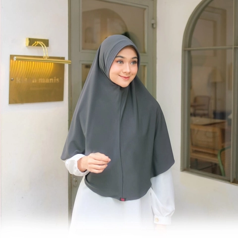 Acla Daily - Shaumi Hijab Bergo Instant Syari Jersey Pad Antem