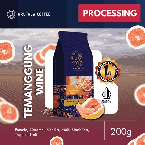 Arutala - Robusta Temanggung Wine 200 gram