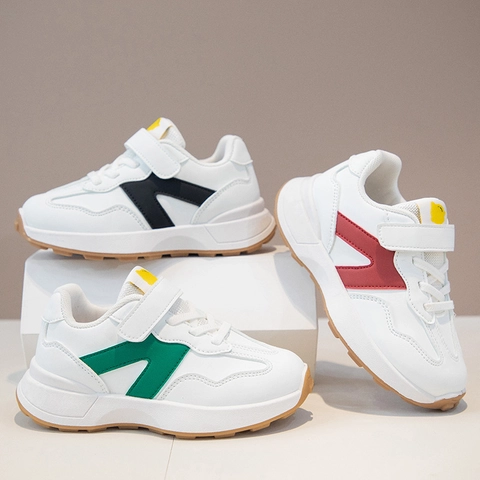 Meonky Official - Sepatu Sneakers Anak laki laki Perempuan Uk 26-35 Sneakers OOTD Terbaru Q - 38