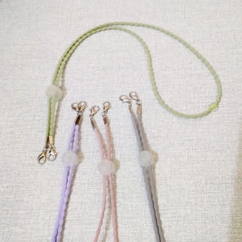 ALMIRA STORE - Strap Masker Polos / kalung tali masker / konektor