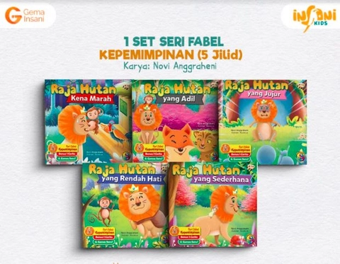 Gema Insani - 1 Set Seri Fabel Kepemimpinan SC