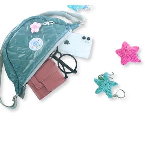 LITTLE NEOSACK - LITTLE NEOSACK TAS SELEMPANG ANAK SLING BAG TAS SLING MINI KIDS - QUILTIC LC10001