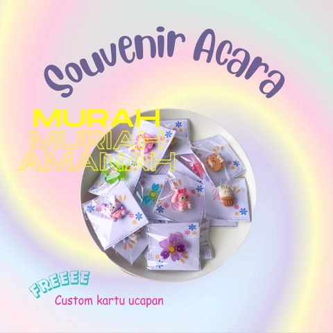 ALMIRA STORE - Souvenir Pernikahan Bros Clay/ Souvenir Cantik isi 100