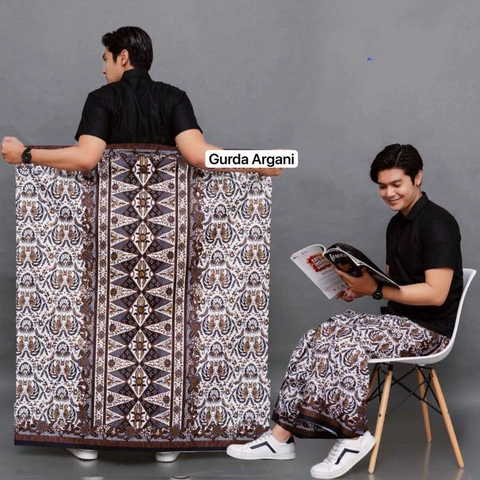 Batik Alfin - Sarung Batik pria dewasa motif gurda argani model terbaru bagus banget