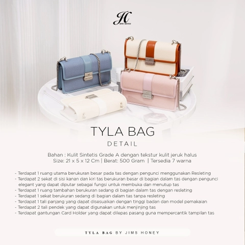 JIMSHONEY SUKABUMI - JIMSHONEY SUKABUMI - TYLA BAG LC-7116 NEW ARRIVAL TAS WANITA MULTIFUNGSI