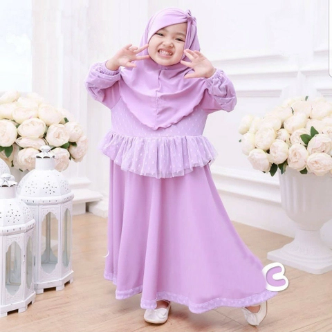 astro - gamis syari anak yunrx realpict