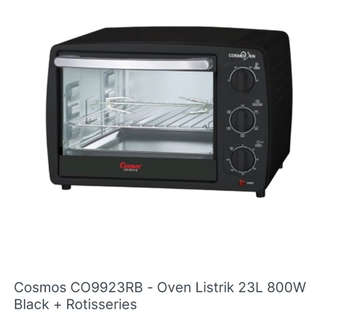 Mumtazqu Store - OVEN COSMOS Listrik CO9923RB