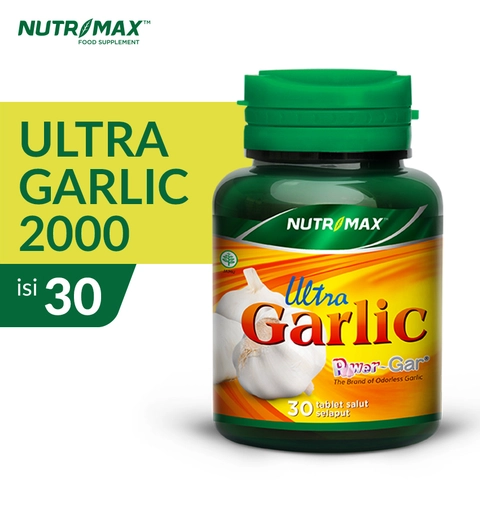 Nutrimax Ultra Garlic untuk Mengobati Darah Tinggi atau Hipertensi