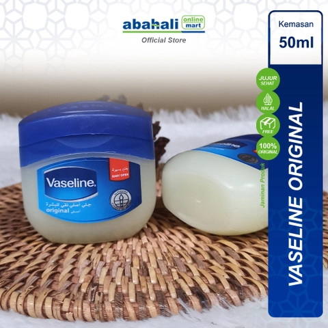 Abahali Mart - Vaseline Asli Arab 50ml Krim Pelembab & Pelindung dari UV Cocok Untuk Oleh-oleh Haji Umroh