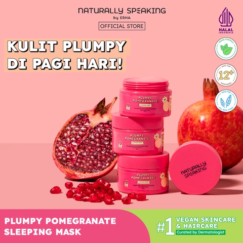 Naturally Speaking By Erha - Plumpy Pomegranate Sleeping Mask