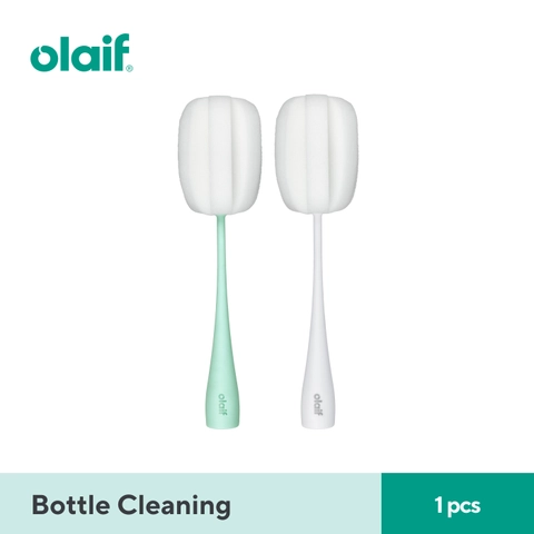 Olaif Bottle Cleaning Sponge - Sikat Spons Pembersih Botol / Gelas / Tongkat Pembersih Botol