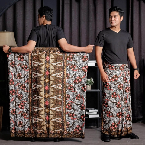 Batik Alfin - Sarung Batik pria dewasa modern terbaru bagus banget sarung exlusif