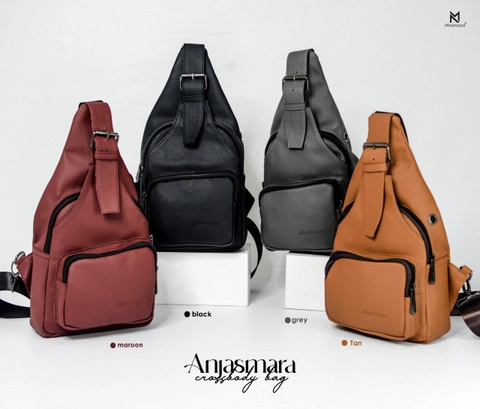 Fashopid - MOONZAYA TAS SELEMPANG PRIA ANJASMARA CROSSBODY BAG
