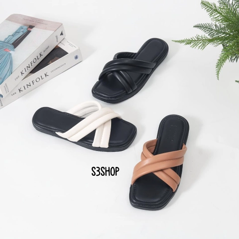 S3SHOP - Sandal Nara S3shop Sendal Wanita platfrom Karet