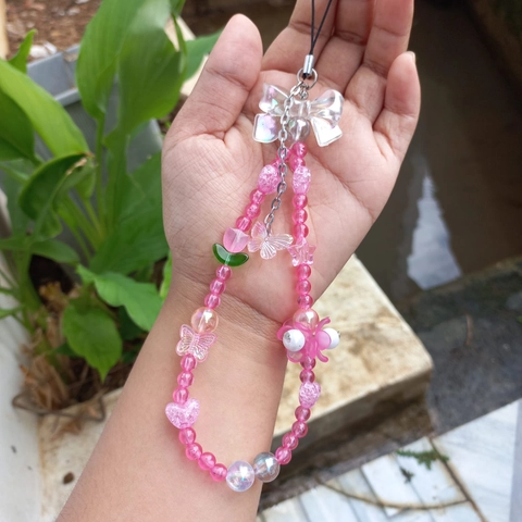 ALMIRA STORE - Phone Strap Special Flower / Gantungan HP