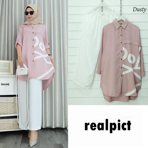astro - setelan celana wanita XOROZ realpict