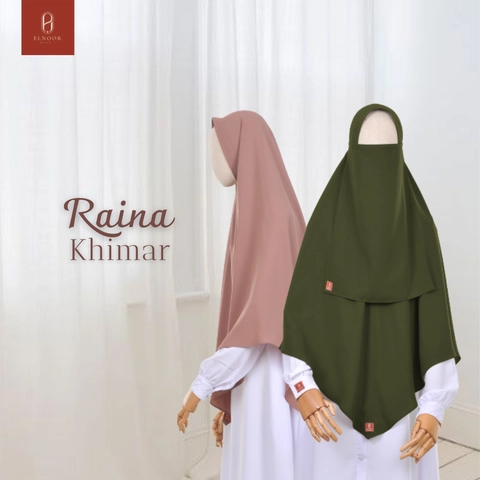 ELNOOR SYARI - ELNOOR SYARI - RAINA KHIMAR NON PAD LINE VSHAPED