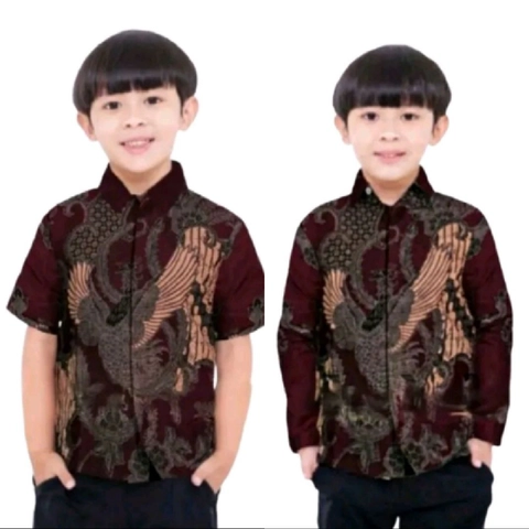 Batik Alfin - Baju Batik uk anak kemejan Dan hem modern terbaru bagus banget