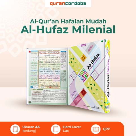 Cordoba Al-Quran Al Hufaz Milenial Hafalan Mudah 5 Waktu Hafal 1 Halaman (A5)