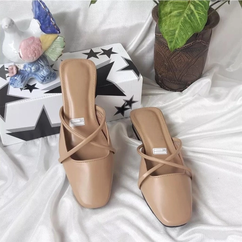 apaastore - Sepatu Sandal Wanita Bp Tali Hak Rendah 3cm SF-0102