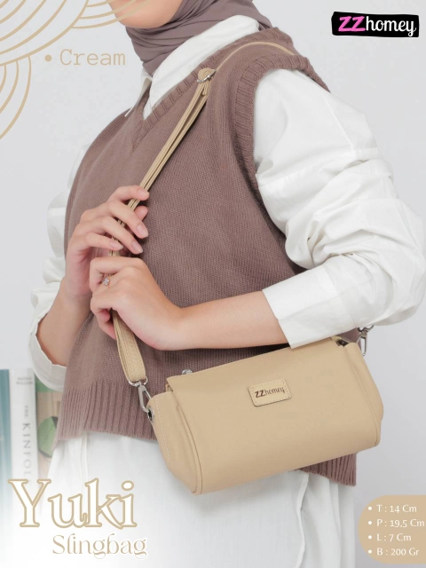 Fashopid - ZZHOMEY TAS SELEMPANG WANITA YUKI BAG READY