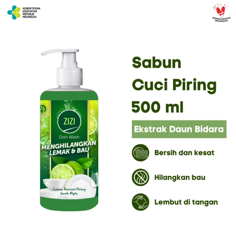 ZIZI - Dish Wash Sabun Cuci Piring Pump 500 ml