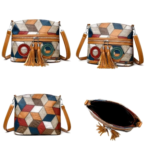 Muslim Clothing - Muslim Clothing-Tas Selempang Wanita 2025 Tas Kapasitas Besar