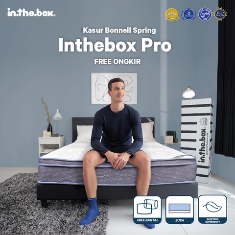 Kasur Inthebox PRO Free Bantal 2 Pcs F388PR-MT2P-160NTR