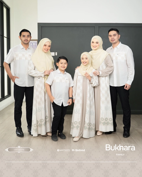 Yasmeera Official - SARIMBIT 2026 BUKHARA SERIES WARNA OFF WHITE