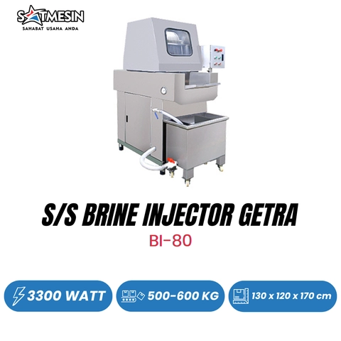 SATMESIN - BRINE INJECTOR MESIN UNTUK MASUKAN AIR GARAM BI-80