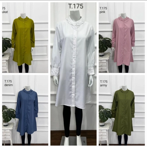 Celin Fashion [TA] - M L XL XXL 5L JUMBO Tunik Nesya polos