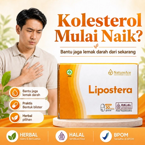 Nature Ace - Lipostera untuk Kolesterol