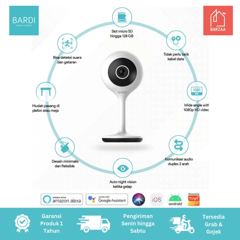 BARDI AKS MALANG - CCTV BARDI IP Camera Indoor Static