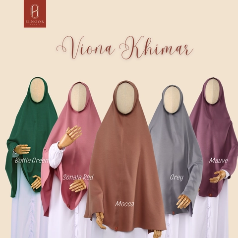 ELNOOR SYARI - Elnoor Syari - Khimar Non Pad Viona Khimar
