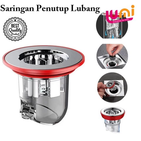 Luminary - Luminary - Saringan Penutup Lubang Pembuangan Wastafel Saluran Air Kamar Mandi