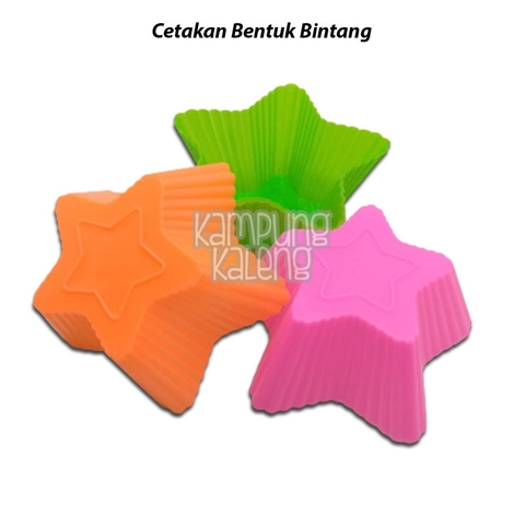 Kampung Kaleng - Cetakan Mawar/ Tulip/ Jasmine/ Love/ Bintang/ Putu Ayu - 1 Lusin