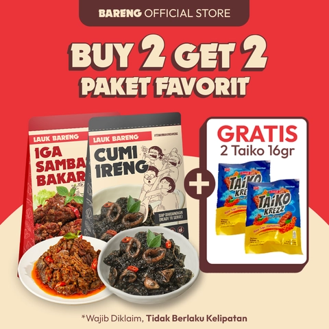 Lahap Bareng - Lahap Bareng - Paket Lauk Favorit 2 Lauk Makanan Instant Ready to Eat