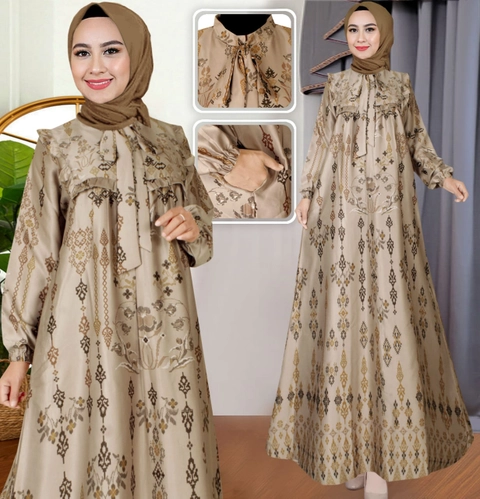Celin Fashion [TA] - Gamis aniza motif