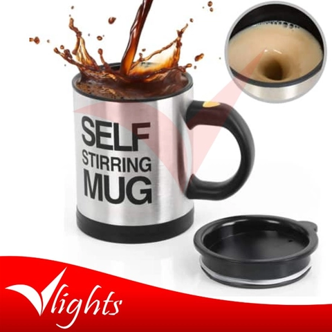 V Lights - Promo ! Gelas Unik Dan Otomatis / Automatic Self Stirring Coffee Cup