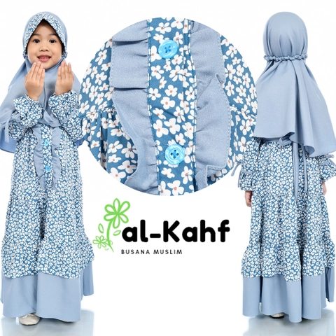 Al Kahf - Gamis Anak Syakila Motif Ajira