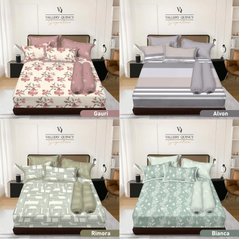 Dylan 19 [TA] - Dylan 19 - Sprei Vallery Quincy Signature Tinggi 40