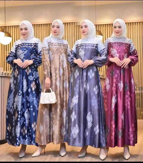 Celin Fashion [TA] - M XL XXL XXXL JUMBO GAMIS BILGIS MOTIF