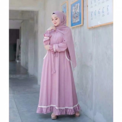 Muslim Clothing - Muslim Clothing- Gamis Nirmala Muslim Dress