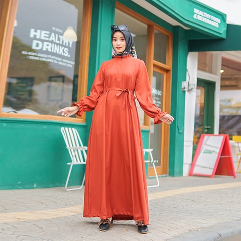 byLayna Official - By Layna Almira Dress Teracota