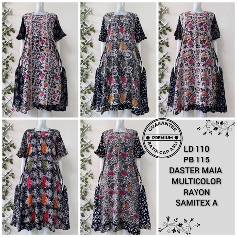 Batik Ayodha - DASTER MAIA MULTICOLOR B STANDART ALLSIZE