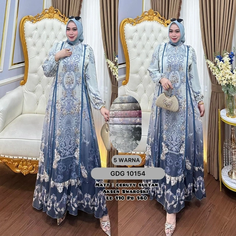 Khisna collection - Drees sultan Kanaya hijab polos