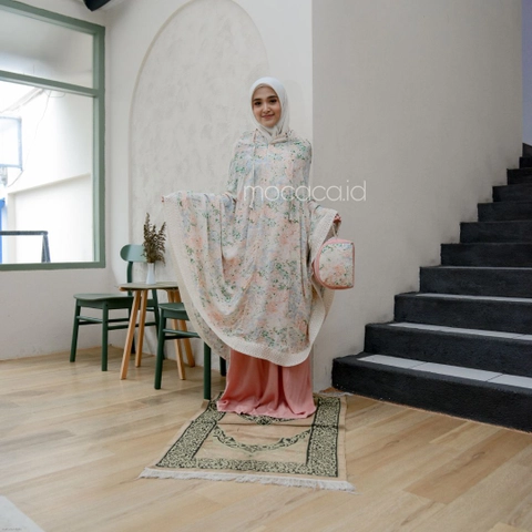 mocaca id - Mukena Dewasa 2 in 1 Jumbo Bahan Rayon Premium Import Kayana New Disa 3