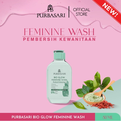 Purbasari - Bio Glow Feminine Wash / Sabun Pembersih Kewanitaan